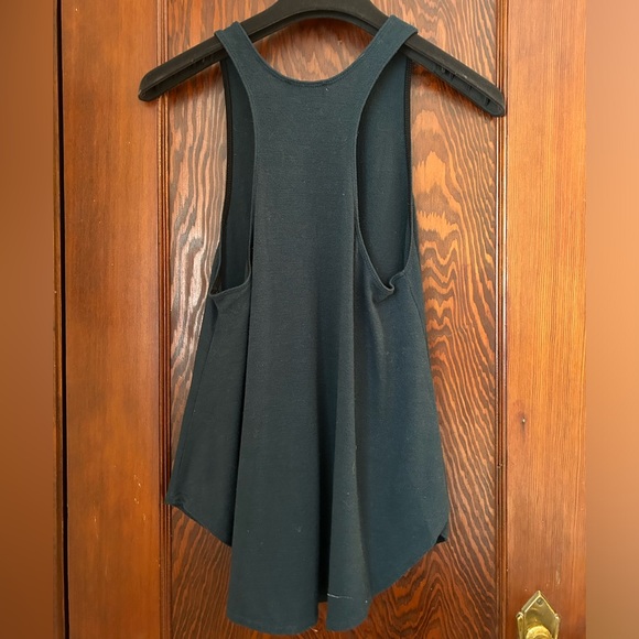 Deep Green Wilfred Free Racerback Tank Top Small - Picture 2 of 3